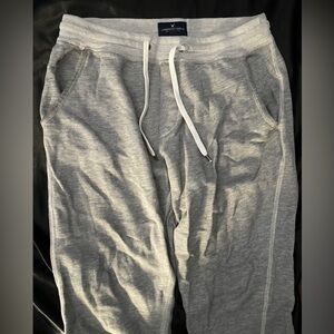 Men’s Gray American Eagle Sweatpants (Size: Small)